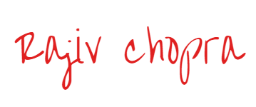 rajiv chopra sign